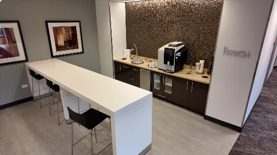 Cafe and coffee bar
